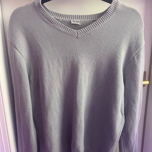 EUC Brandy Melville blue/grey knitted sweater- Smoke free pet free home